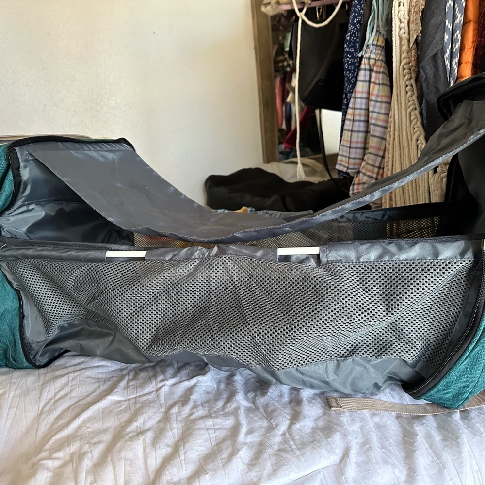 Mommy Bed Backpack with USB Charging and stroller straps - Picture 10 of 11